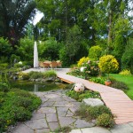 Ein Bild von einem Garten